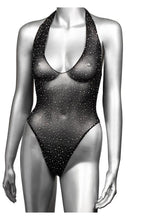 Radiance Plus Size Deep V Mesh Bodysuit with Thong Teddies and Bodysuits
